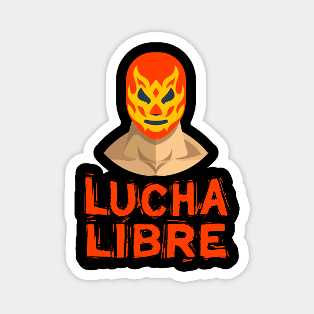 Lucha Libre Magnet by jmgoutdoors