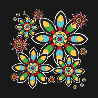 Aztec Flowers T-Shirt