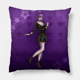 Fiona Sparks Artist Portrait Pillow