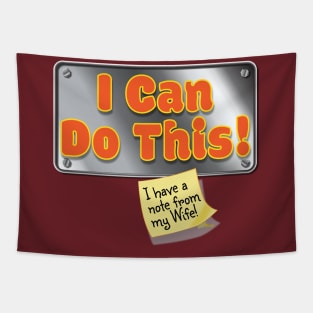 I can do this-sign Tapestry