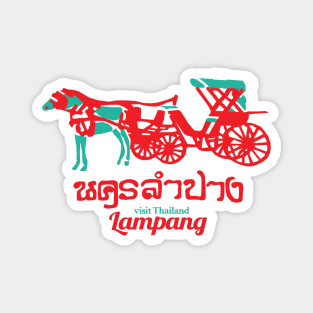 Visit Lampang Thailand Magnet