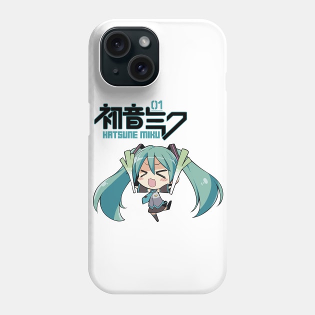 MikuChan Phone Case by Koburastyle