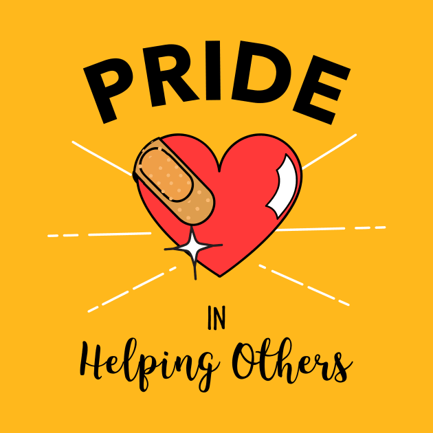 Pride in Helping Others Volunteering by VOIX Designs