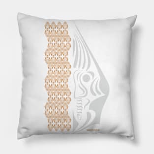 Traditional Painting Of Indonesian Culture Pillow