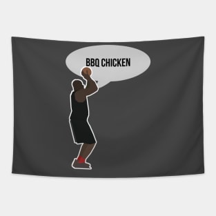 Shaq O'Neal - BBQ Chicken Tapestry