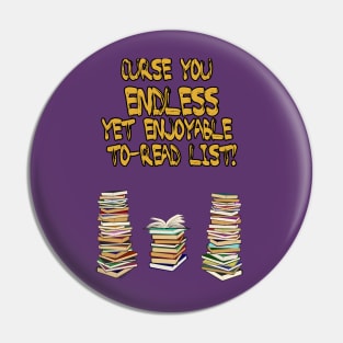 Endless to-read list Pin