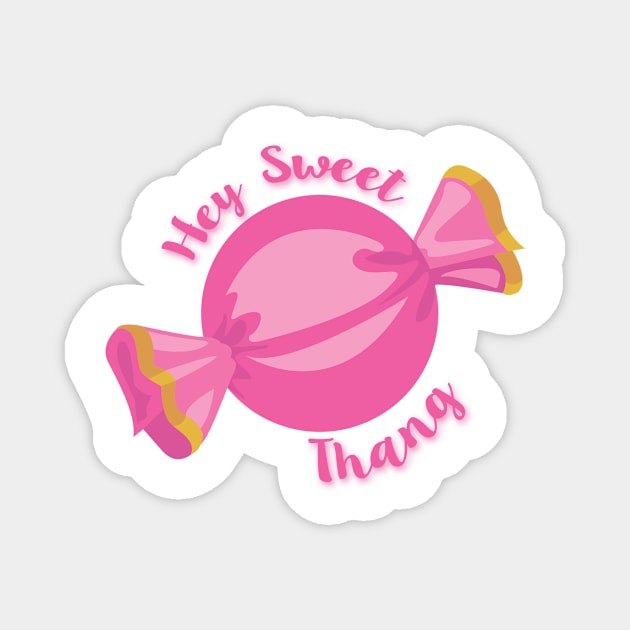 "Hey Sweet Thang" Zack Suite Life Pink Magnet by simonescha