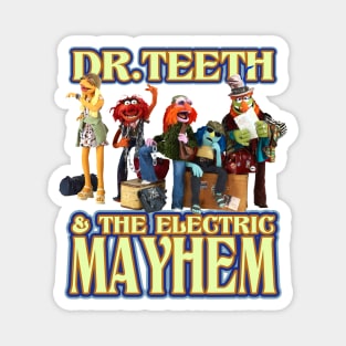 electric mayhem ready tour Magnet