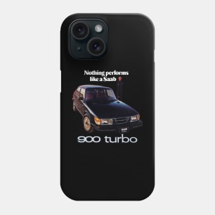SAAB 900 TURBO - advert Phone Case