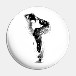 Yoga Dance Pose Pin