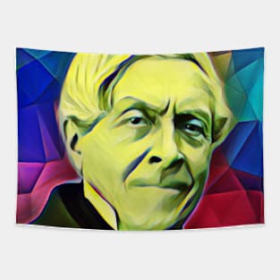 Jules Michelet Abstract Colourful Portrait | Jules Michelet Artwork 7 Tapestry