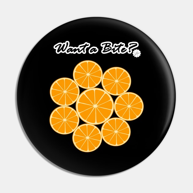 Orange Pin by LinYue