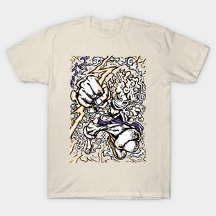 Kaido vs Luffy Gear 5 Graphic T-Shirt by VitoyaKA