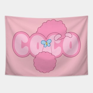 Coco Logo Tapestry