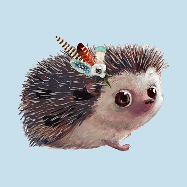 Adorable Hedgehog 4 by EveFarb