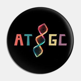 AT / GC, biotechnology, dna strand, molecular biology Pin