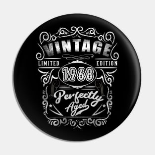 vintage since 1968 Pin