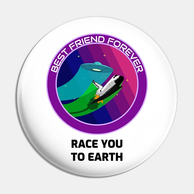 Race to Earth Pin by ForEngineer