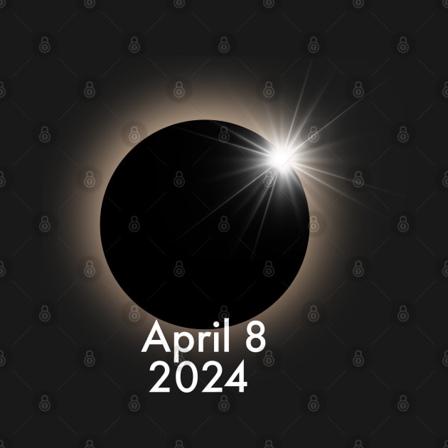 April 8 2024 eclipse design by Apparels2022