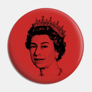 Queen Elizabeth II Pin