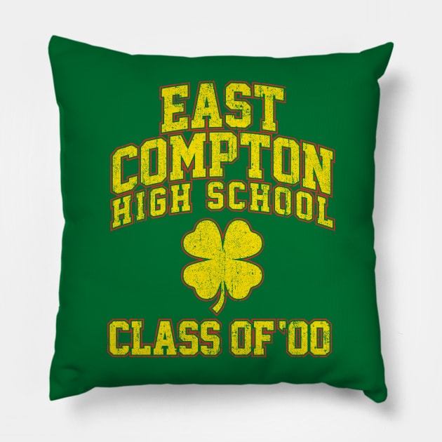 East Compton High School Class of 00 Pillow by huckblade