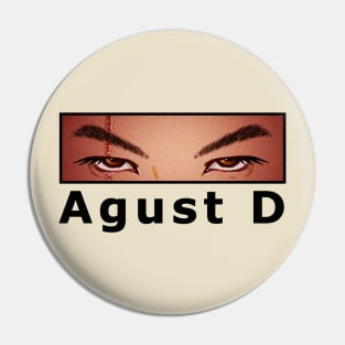 agust d glaring digital art suga yoongi Pin