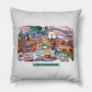 Alice in Wonderland Pillow