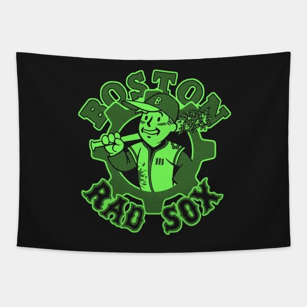 Rad Sox 2.0 Tapestry by tomkurzanski