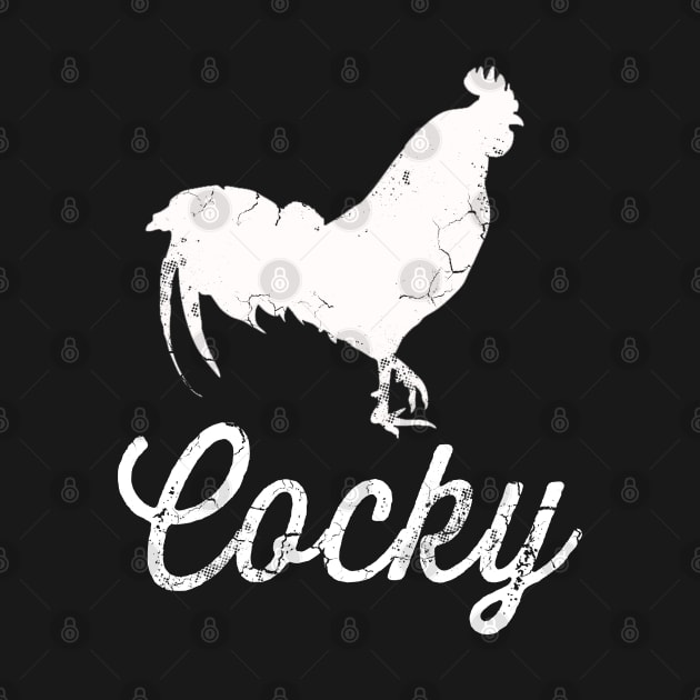 Cocky Rooster by E