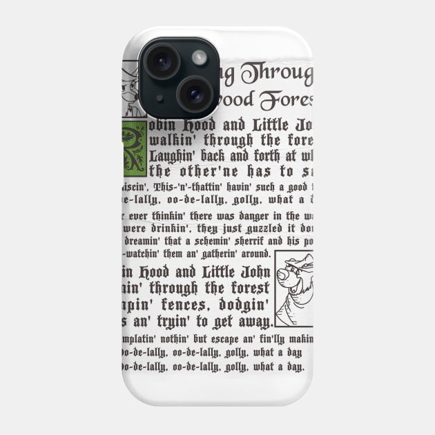 Sherwood Forest Phone Case by Piercek25