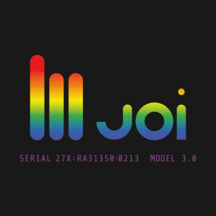 Blade Runner 2049 – Joi Logo (rainbow effect) T-Shirt