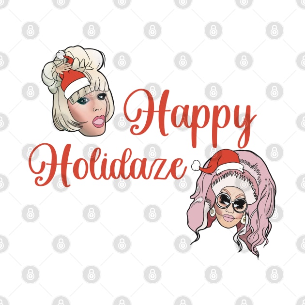 Trixie and Katya Happy Holidaze by SturgesC