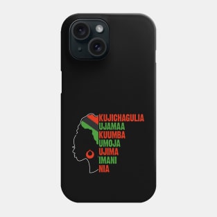 Kwanzaa, The Seven Principles of Kwanzaa Phone Case