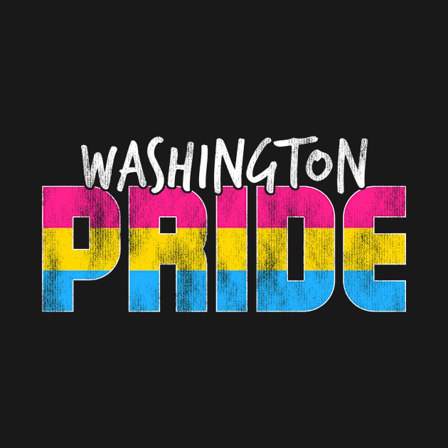 Washington Pride Pansexual Flag by wheedesign