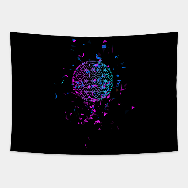 Sacred Geometry Awakens from the Chaos Tapestry by melostore