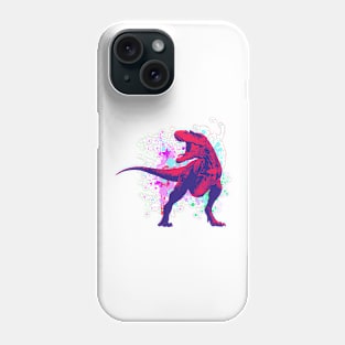 T-rex Dinosaur Splash Phone Case