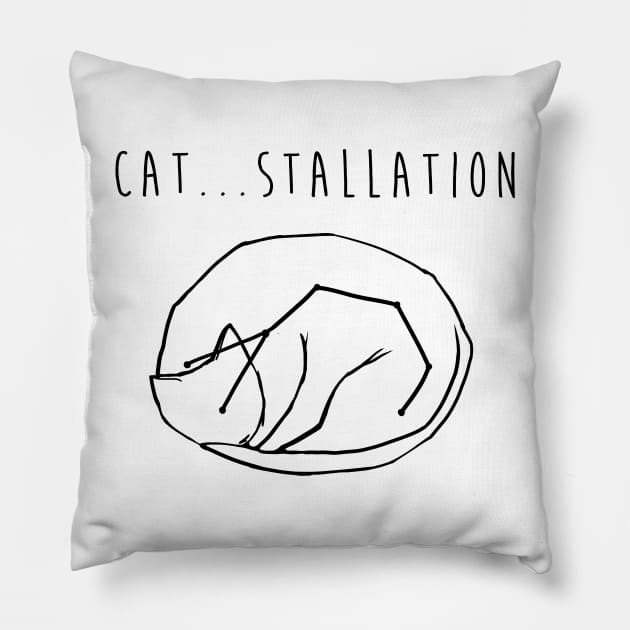 Cat...stallion Pillow by WytchGlytch