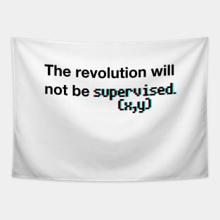 The revolution will not be televised (3D) Tapestry