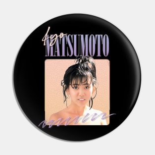 Iyo Matsumoto - Retro 80s Fan Design Pin