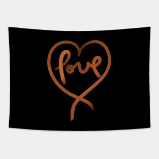 Chocolate love Tapestry