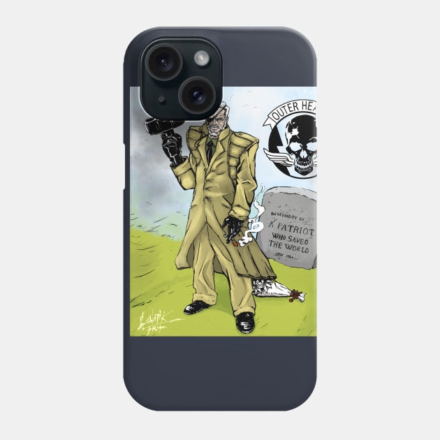 Big Boss Outer Heaven Phone Case by Art Of Lunatik