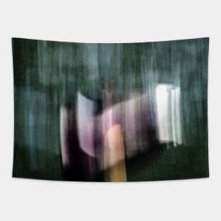 Northern Lights Digital Abstract Tapestry