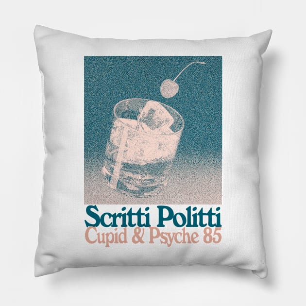 Cupid & Psyche 85 /// Retro Aesthetic Fan Art Design Pillow by CultOfRomance