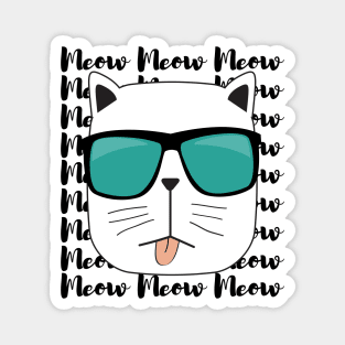 Stylish Kitty Magnet