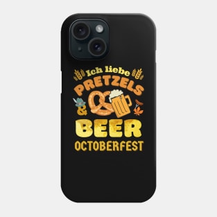 Pretzels & Beer Octoberfest Phone Case