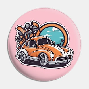 Vintage Cars Pin