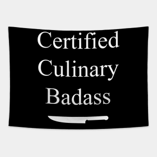 Certified Culinary Badass Tapestry