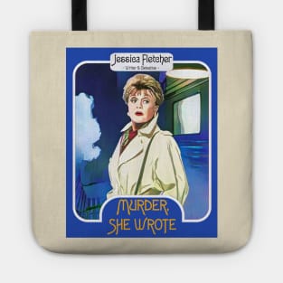 Jessica Fletcher Trading Card ))(( Murder She Wrote Fan Art Tote