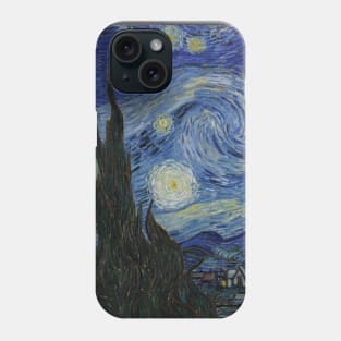 Starry Night by van Gogh Phone Case