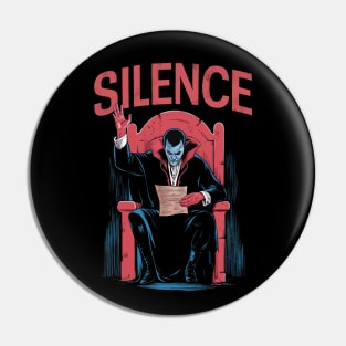 Dracula Vampire Silence (King Baldwin) Pin